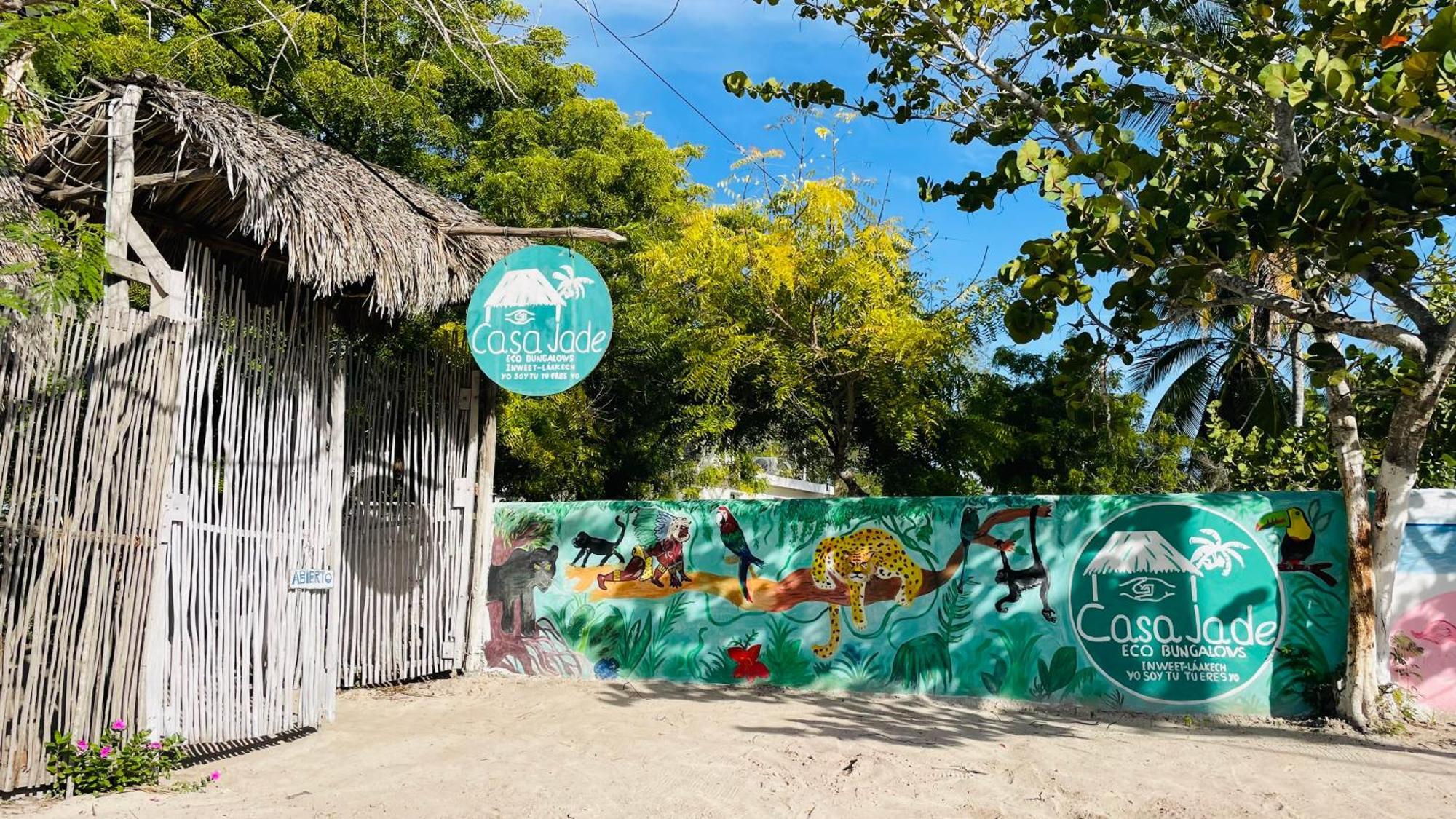 Casa Jade Ecobungalows Las Coloradas Yuluc Eksteriør bilde